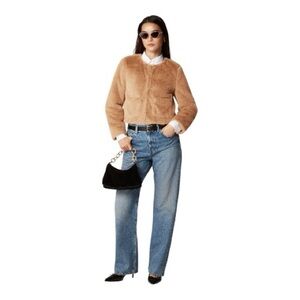 NWT J Crew Faux Fur Lady Jacket